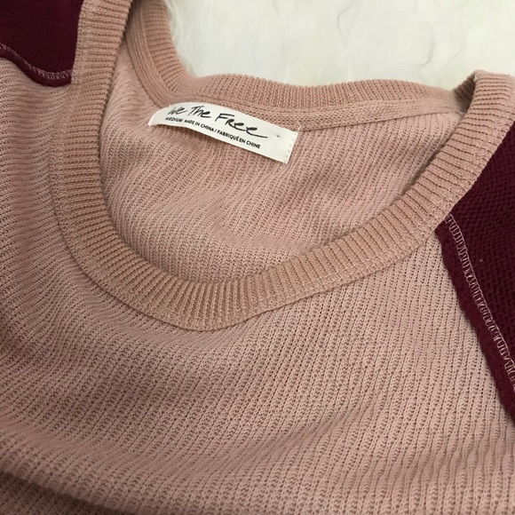 Free People Rainbow Dreams Batwing Sleeve Knit Top - Picture 4 of 6